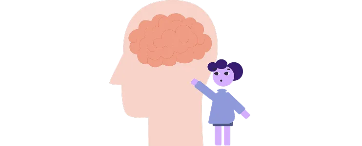 icono animado del cerebro
